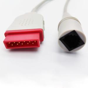 Grey 11 Pin Marquette To Medex Transducer IBP Cable