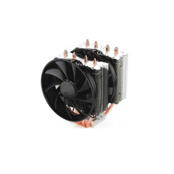 Quality CPU Cooler Copper Pipe Heat Sink Cooling Double 121 X 121 X 151mm wholesale