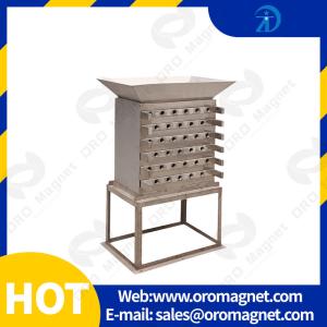 Reliable Permanent Rod Magnetic Separation Equipment Drawer Type With High
