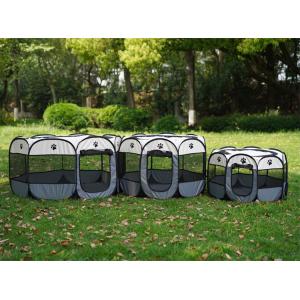 Oxford Fabric 48cm Dog Playpen Fence 58cm Fold Up Dog Playpen