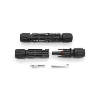 Screw-On IP67 Solar Panel Connectors with PPO Material and Panel Mount for Secure 14-10 AWG Wiring