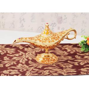 China Metal Material Home Decorations Crafts Arab Cultural Commemorative Aladdin's Magic Lamp on sale