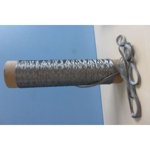 Quality Rust Resistant Stainless Steel Fiber , 6um Diameter Twist Clothing Sew Thread wholesale