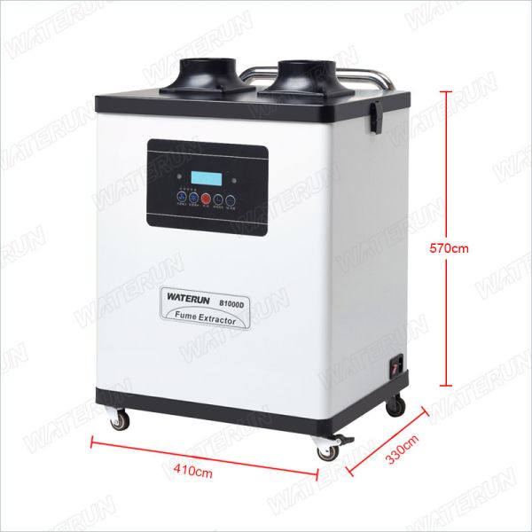 Seven Layers White Color, 200W Beauty Fume Extractor, galvanized sheet machine