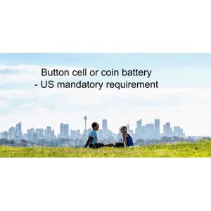 North American Certification Button cell or coin battery US mandatory requiremen