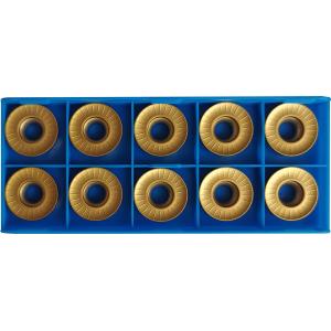 Yellow Round Carbide Inserts Milling Cutting Insert RCGT10T3MO-LH