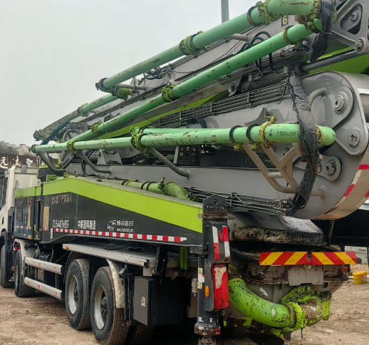 Max Theoretical Pressul 11Mpa Second Hand Pump Truck with Max Horizontal Reach