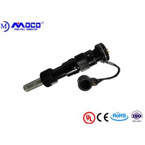 Black Bayonet Amphenol Mil Spec Circular Connectors With Clamp 0T 3 Pin