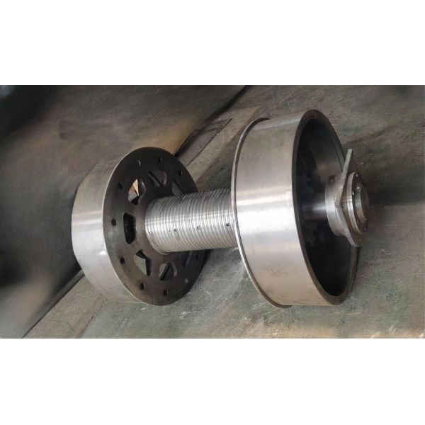 Quality 10" Dia Customized Grooved Cable Drum For Cable / Wire Rope Reeling wholesale