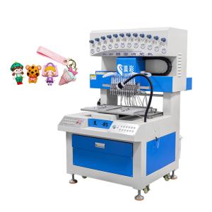 220V 12 Colors Silicone Label Making Machine For Tea Coaster And Earphone Case