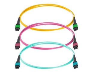 Cheap MTP to MTP patch cable,mtp to mtp cable with mtp apc connector 12 24 strand fo patch cord, data center solution provider for sale