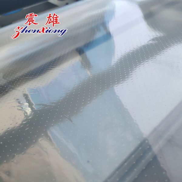 Quality Automatic Plastic Punching Machine with Large Processing Area Customized Hole Shape and Automatic Roll Up wholesale