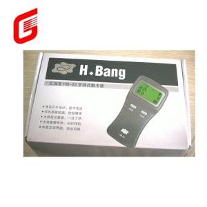 HB-22 Automatic Handheld Portable Card Counter Perfect for Counting Transparent