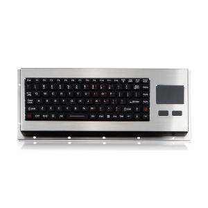 Rugged Military Silicone EMC Keyboard IP68 Backlight With Touchpad