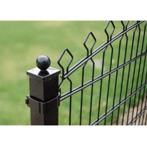 6x7ft Double Loop Wire Fence With Post For Security 2.0*2.5m*4.0mm