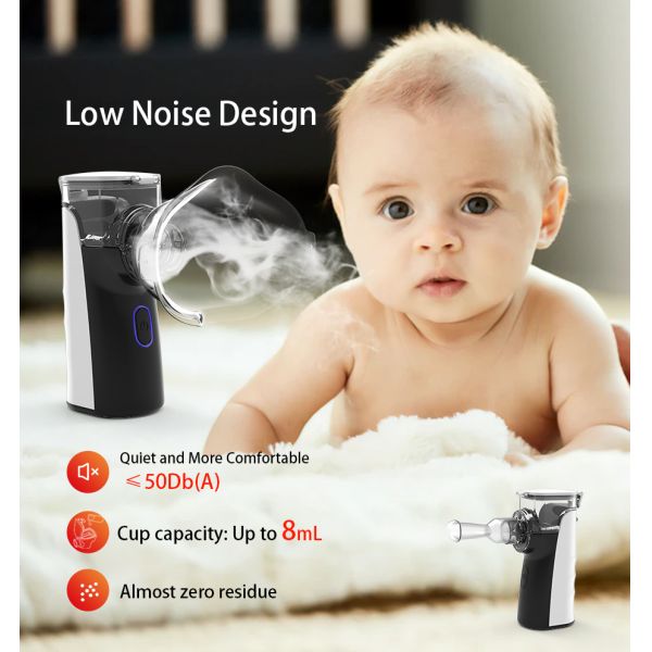 Household Portable Mesh Nebulizer For Kid Baby