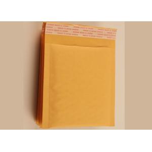 Easy To Write Surface Kraft Padded Mailers , Recyclable CD Bubble Mailers
