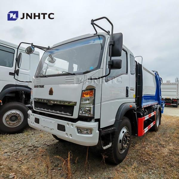 Quality NEW HOWO Garbage Truck 4X2 5CBM 105CBM Garbage Trash Compactor Garbage Truck wholesale