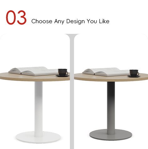 Support customization Modern simple and practical apartment furniture negotiation table