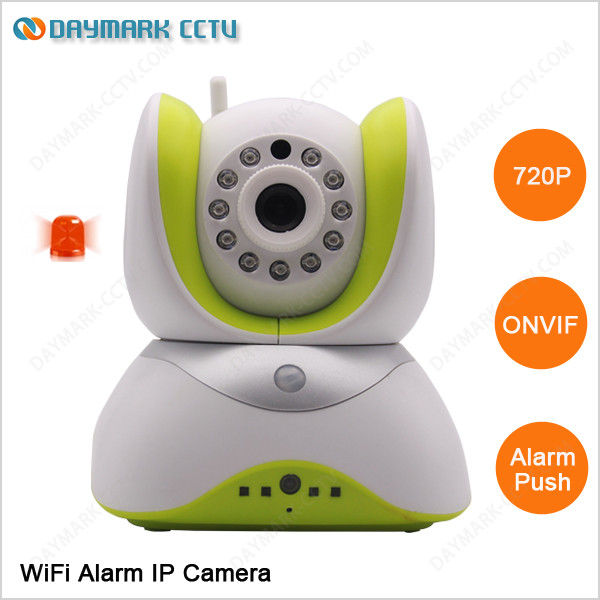 Quality Intelligent linkage alarm wireless security camera with PIR sensor wholesale