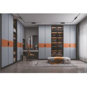PVC Laminate Wardrobe Doors Sophisticated Design Mold Resistance