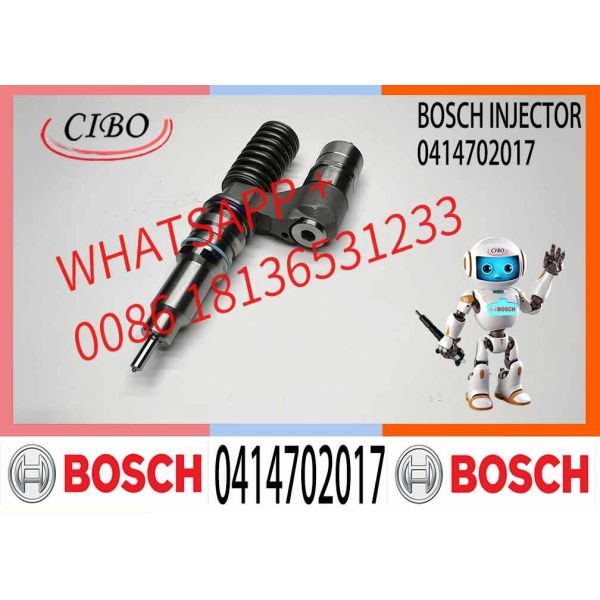 Genuine Diesel Common Rail Fuel Injector 0414702002, 3165869, 0414702017,