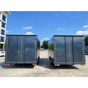 Steel structure Box Trailers Customizable Enclosed Cargo Trailer