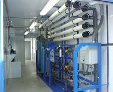 Wind and Solar energy system powered Containerized Automatic Water Purifier and