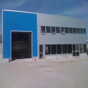 China Pre Engineered Steel Structure Warehouse with Q355/Q235B Frame on sale