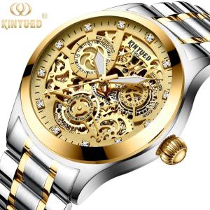 China Custom Logo Stainless Steel Mechanical Watch  42mm  Dial Diameter on sale