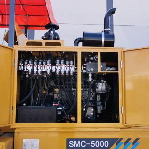 Side Ditches And Slope Protection Slipform Paver Machine For Railway Subgrade