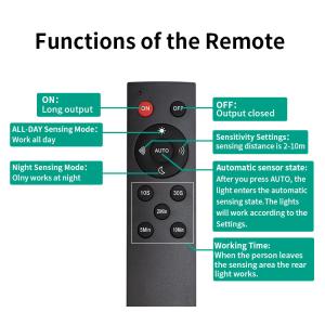 IP66 Outdoor Security Flood Light With PIR Motion Sensor