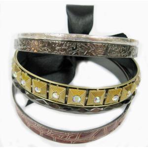 China metal bangle set on sale