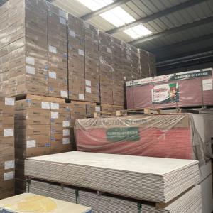 Fireproof Gypsum Boards Paper Plasterboard Drywall 9mm.12mm for Moisture