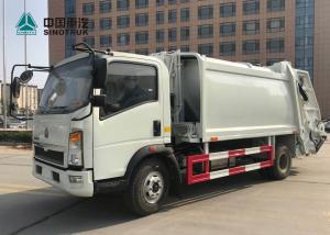 China Sinotruk Howo 4x2 Compact Garbage Truck Euro 3 120hp 9cbm Without Sleeper on sale
