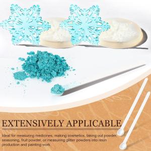 Teaspoon Micro Scoops 150 Milligram Mini Measuring Spoons Plastic Scoop For