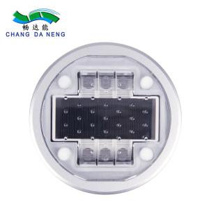 Waterproof IP 68 Solar Led Road Studs Warning Lane Marker Long Service Lifespan