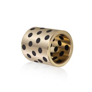 Cheap C90500 Alloy C905 High Tin Bronze Gleitlager , Graphite Plugged Bronze Bushings for sale