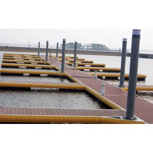 Cheap Stability Recyclable WPC Deck Flooring For Balcony / Corridor / Garage for sale