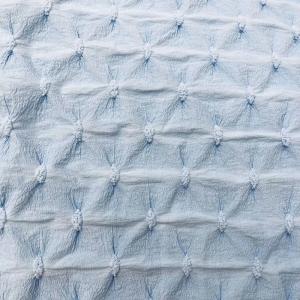 Breathable Textured Polyester Jacquard Fabric 129gsm For Garment