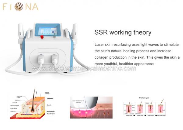 Quality Beijing Fiona Intense pulse light laser type shr ssr opt adena ipl hair removal Acne removal wholesale