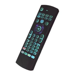 Rechargeable Air Keyboard And Mouse Backlight With Ir Learning RF Remote