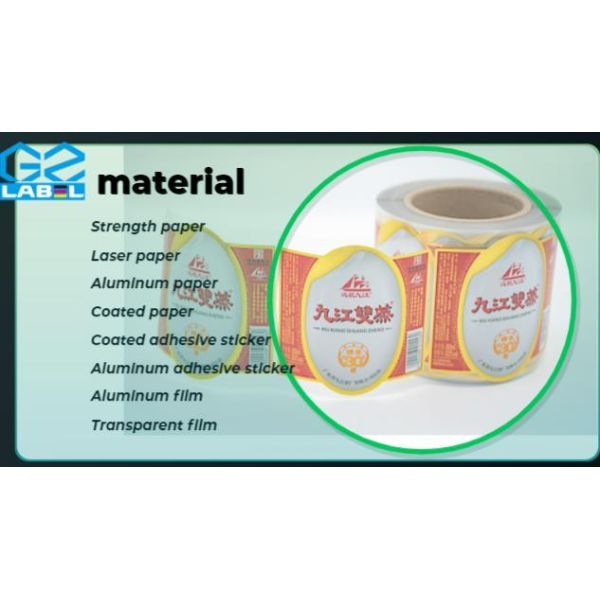 Special Adhesive Label Custom Wine Labels Transparent Sticker Paper Personalised Labels