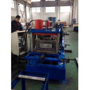 Heavy Duty Warehouse Shelving Rack Beam Roll Forming Machine With Seaming
