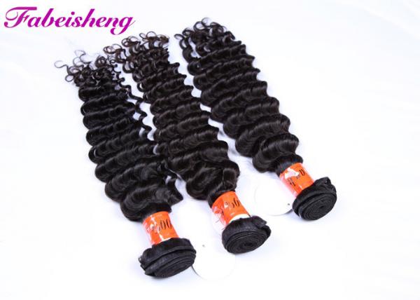 Quality 100 % Pure Natural Virgin Human Hair / Tight And Neat Indian Weft Hair Extensions wholesale