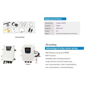 Stainless Steel Solar Pumpfor Agriculture Deep Well Pumping System