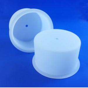Cheap Machining Fused Quartz Glass Crucible for Plasma Coating Machine for sale