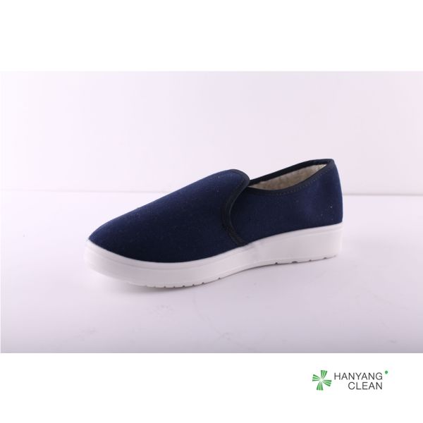Cleanroom PVC anti slip sole esd blue shoe Lightweight Antistatic Canvas ESD Safety Work antistatic Shoes