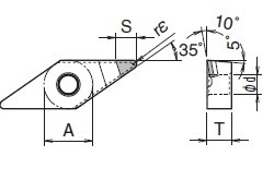 OEM VNMM PCD Inserts Polycrystalline Diamond Cutting Tools Sample Free