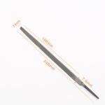 Cutting Tooth Processing Triangle File with Double Color Handle and Round